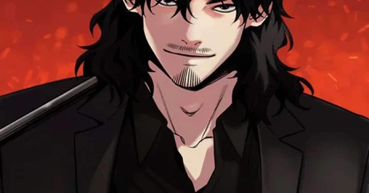 Get Schooled manhwa cover showing inspector Na Hwajin in a school hallway, stark action linework by Han Ga-ram
